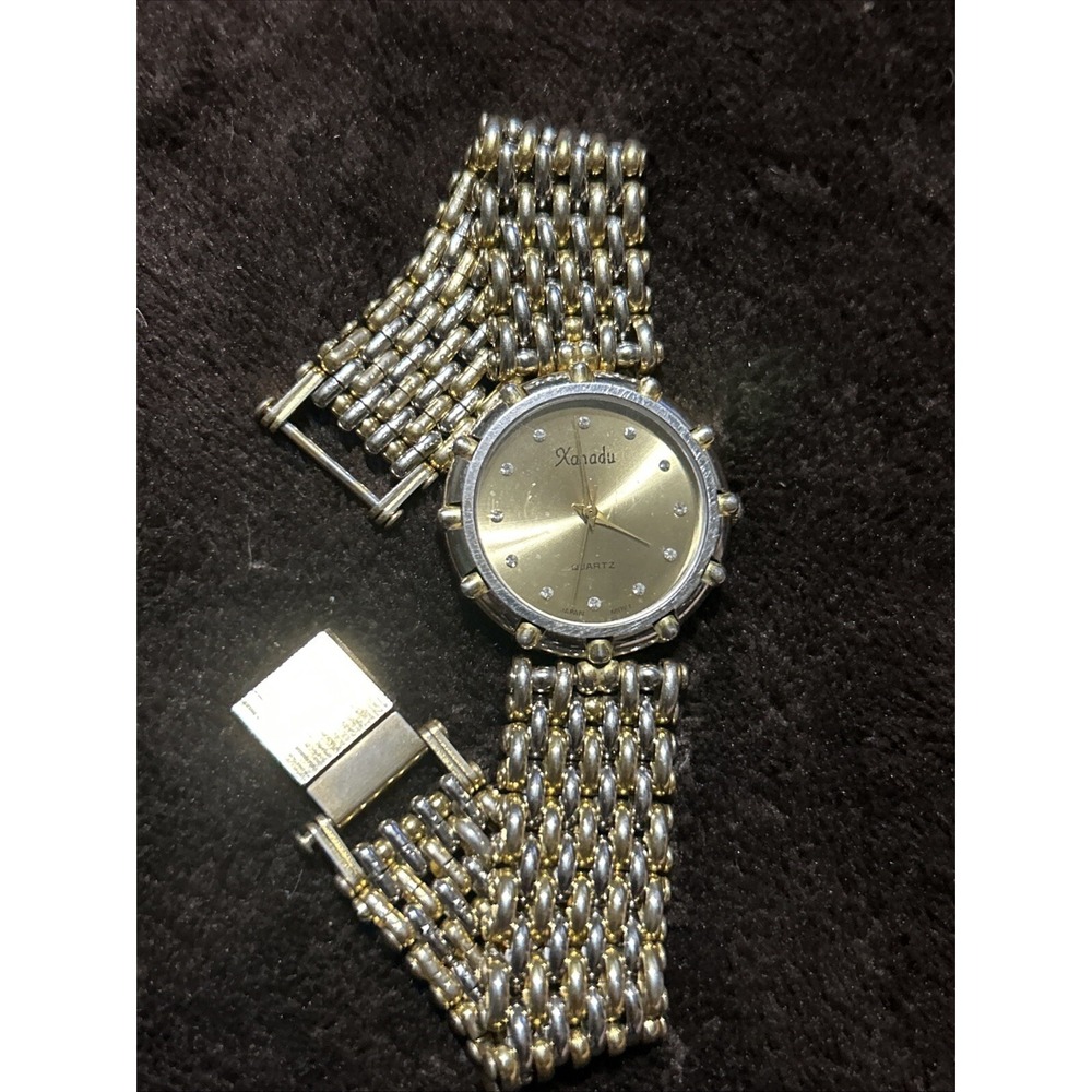 Women's Gold Xanadu Wristwatch Bracelet Style Gold Face Condition Unknown Watch